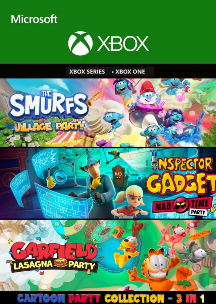 Ключ активации Cartoon Party Collection - 3 in 1 для Xbox One/Series S/X (93248468)