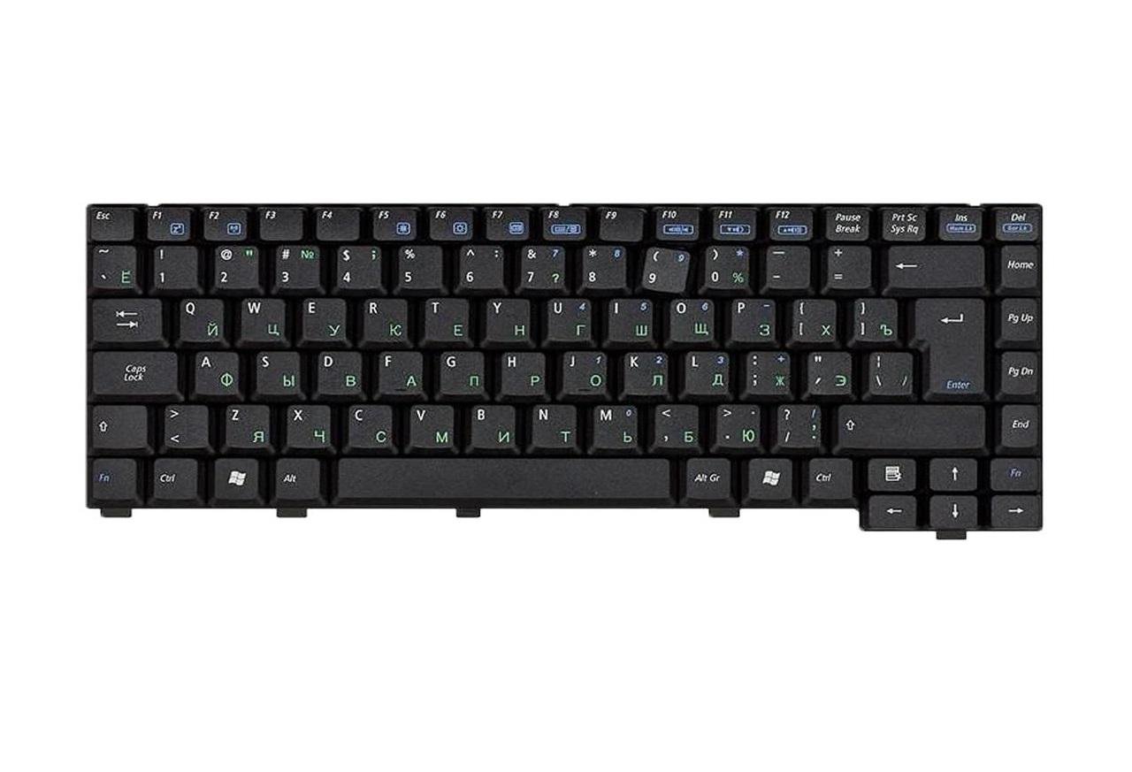 Клавиатура для ноутбука Asus A3000 A3000L матовая (04GNA51KRUS1)