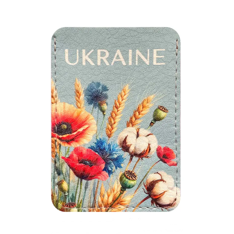 Обложка для ID паспорта Маки 6,5х9,3 см (E-32) Обложка для ID паспорта Маки 6,5х9,3 см (E-32)