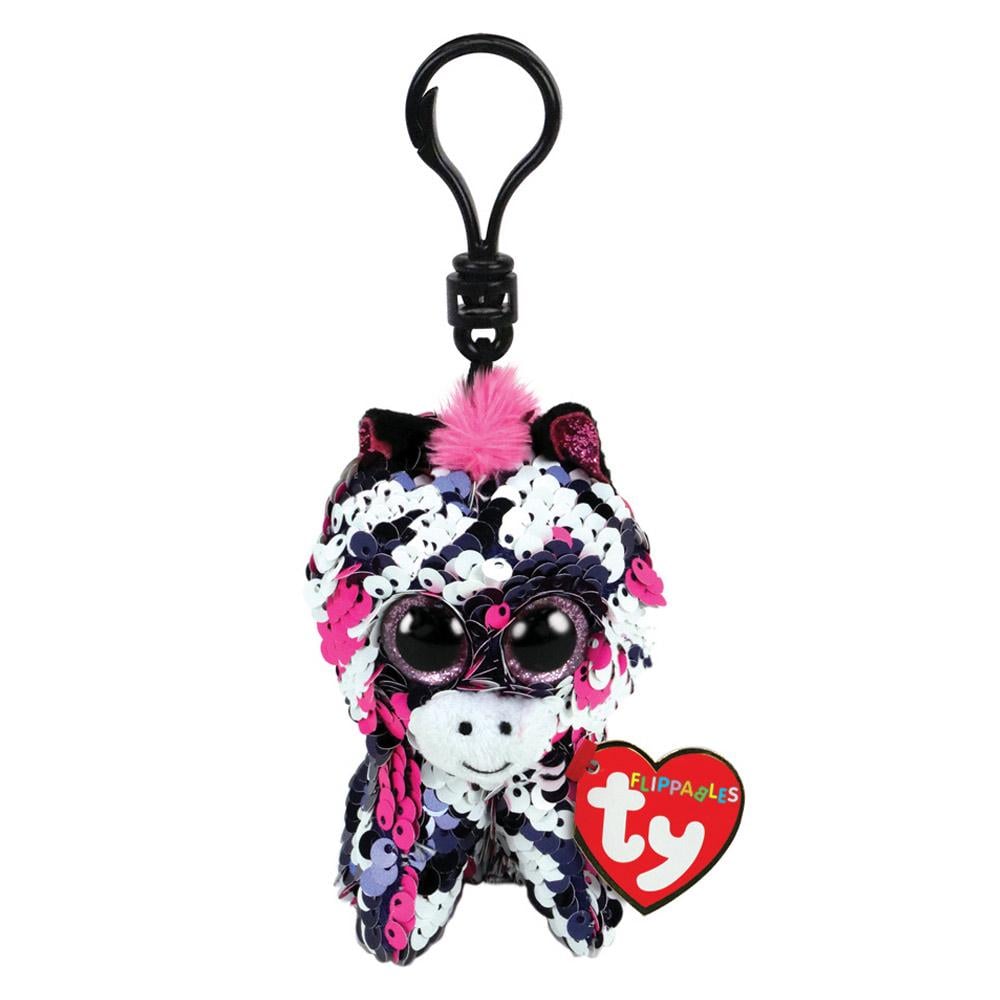 Брелок TY Flippables Zoey Зебра 12 см (35311)