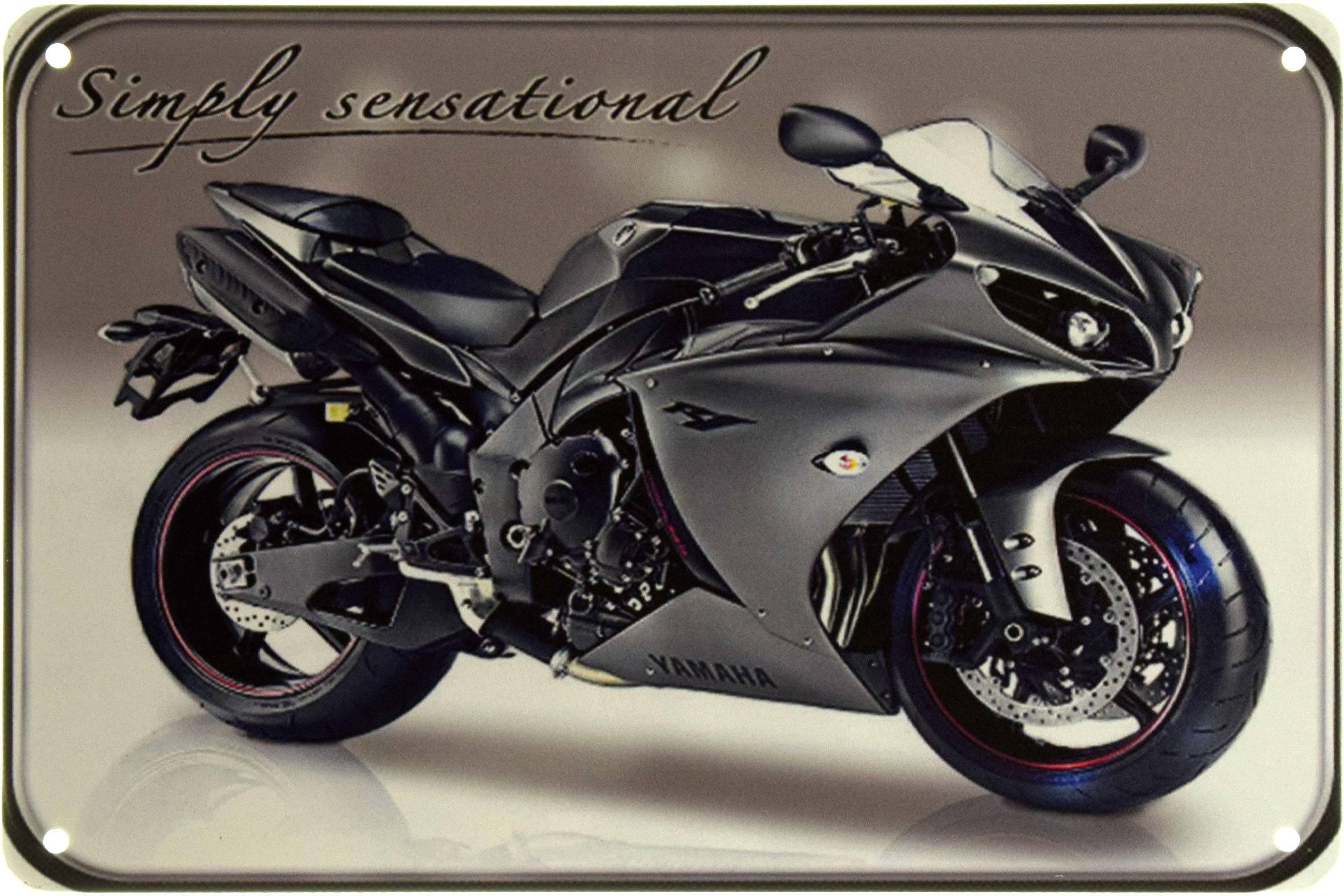 Табличка металева Yamaha Simply Sensational 20x30 см