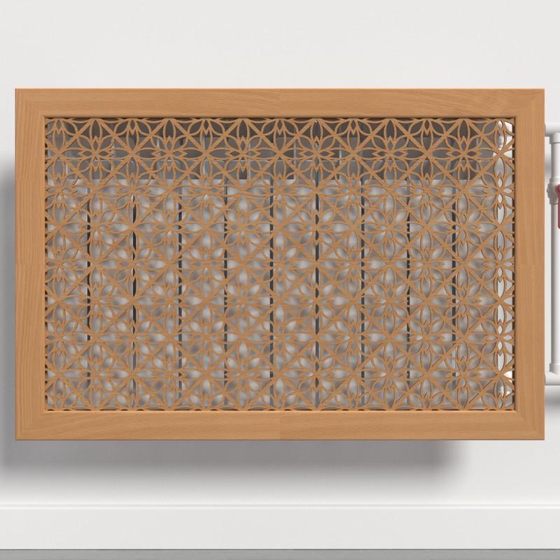 Решетка-экран на батарею SMARTWOOD 300 мм Бук Бавария (R20381105) Решетка-экран на батарею SMARTWOOD 300 мм Бук Бавария (R20381105)