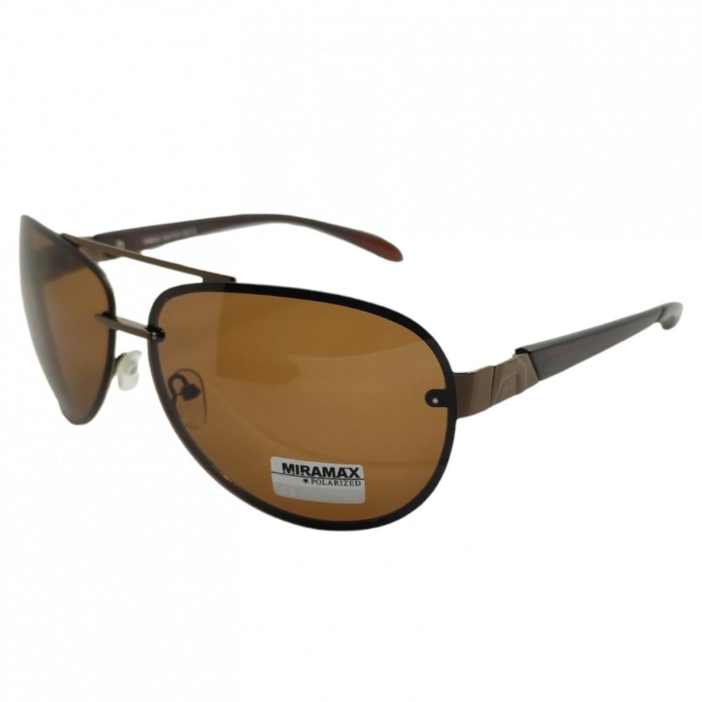 Солнцезащитные очки поляризованные Miramax Polarized 9016 Коричневый (46241)
