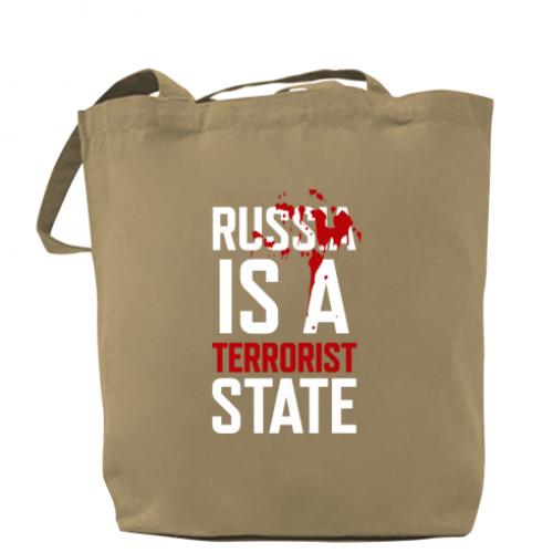 Шоппер russia is a terrorist state Капучино (11042251-51-167791)