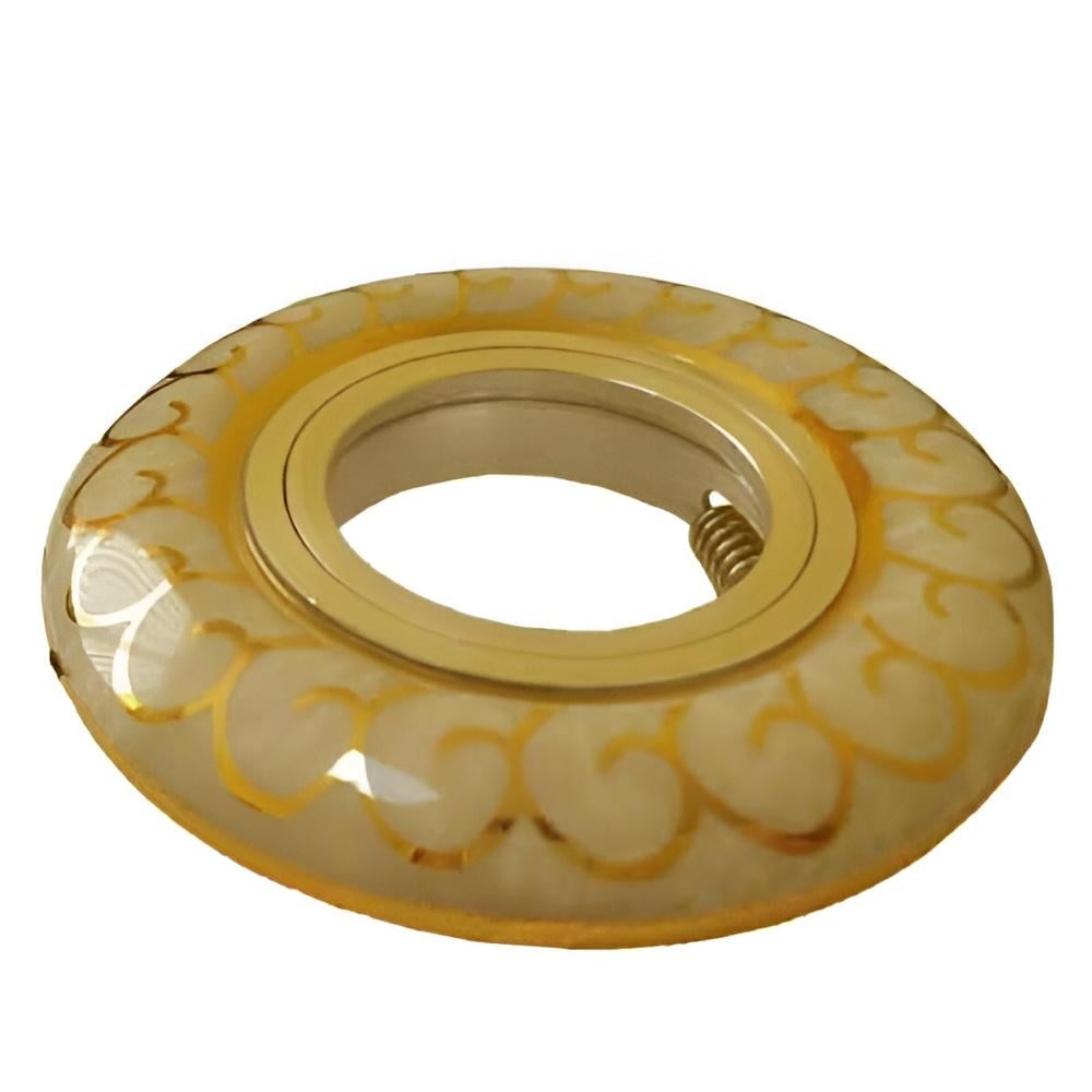 Спот Lemanso ST225 MR16 с подсветкой 3W 6500K с драйвером Золотой (12344)