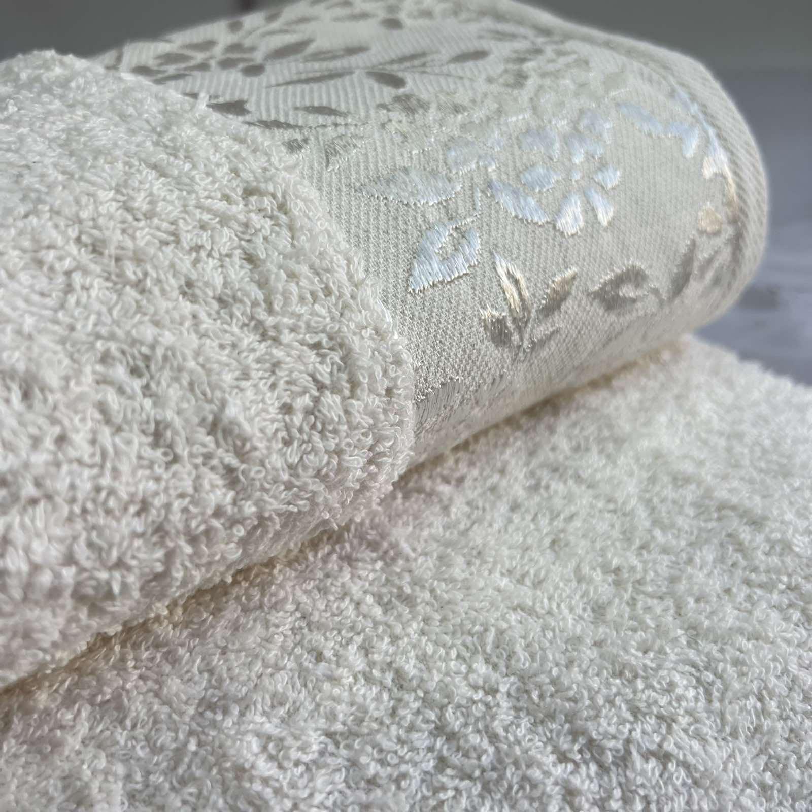 Набір рушників банне та для обличчя 70х40 см/50х90 см 2 шт. Білий (mame2v1cic1beyaz) - фото 4 Набір рушників банне та для обличчя 70х40 см/50х90 см 2 шт. Білий (mame2v1cic1beyaz) - фото 4