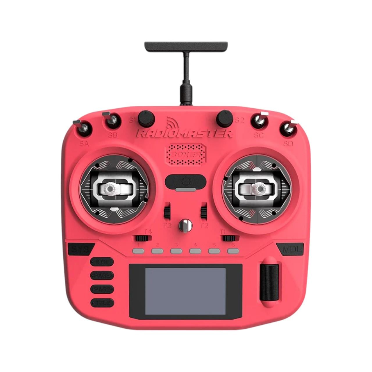 Пульт дистанционного управления RadioMaster Boxer Crush M2 ELRS Cherry Red (81901)