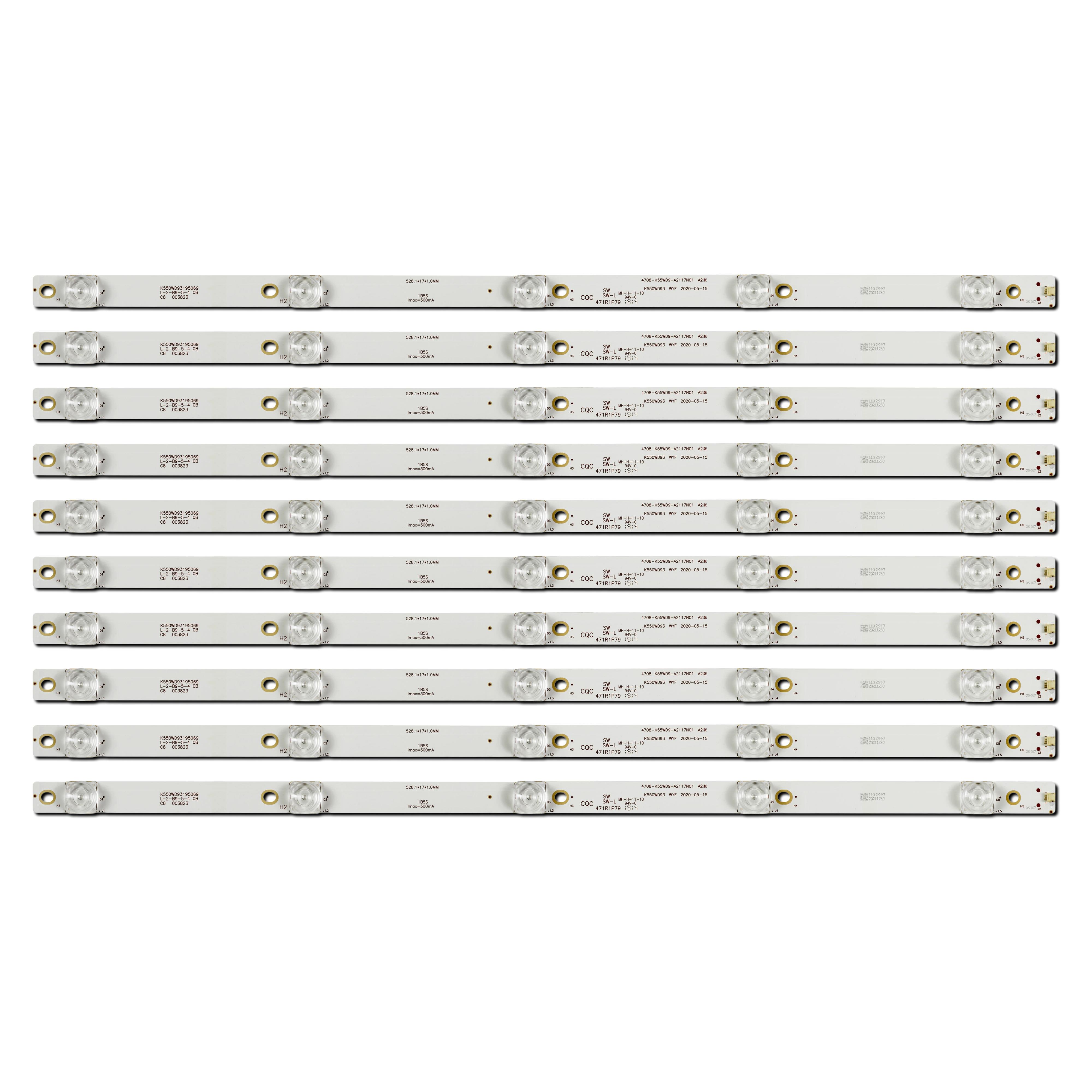 ᐉ Комплект LED підсвітки для TV /3V 4708-K55WD9-A2117N01 A2