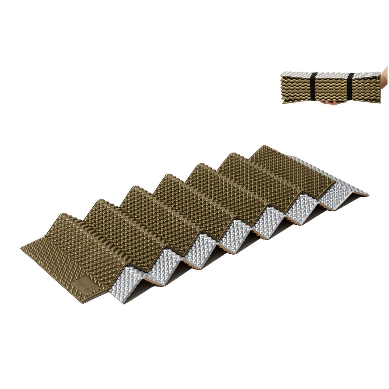 Коврик складной Mobi Garden NT IXPE NXLQI63005 17 мм Green - фото 2 Коврик складной Mobi Garden NT IXPE NXLQI63005 17 мм Green - фото 2