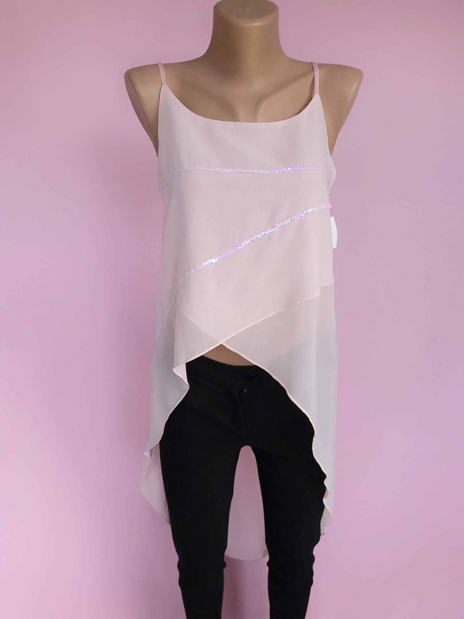 Майка-туніка жіноча подовжена 1594 S Рожевий (42) Майка-туніка жіноча подовжена 1594 S Рожевий (42)