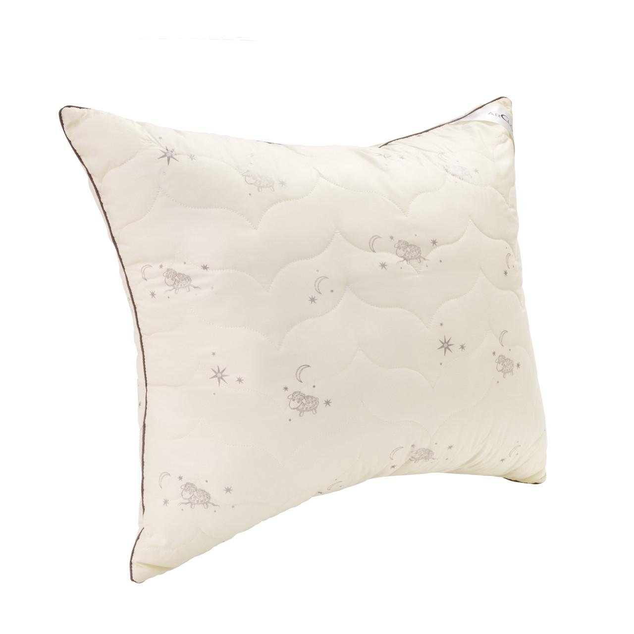 Подушка антиалергенна Merino з блискавкою 50х70 см Бежевий Подушка антиалергенна Merino з блискавкою 50х70 см Бежевий