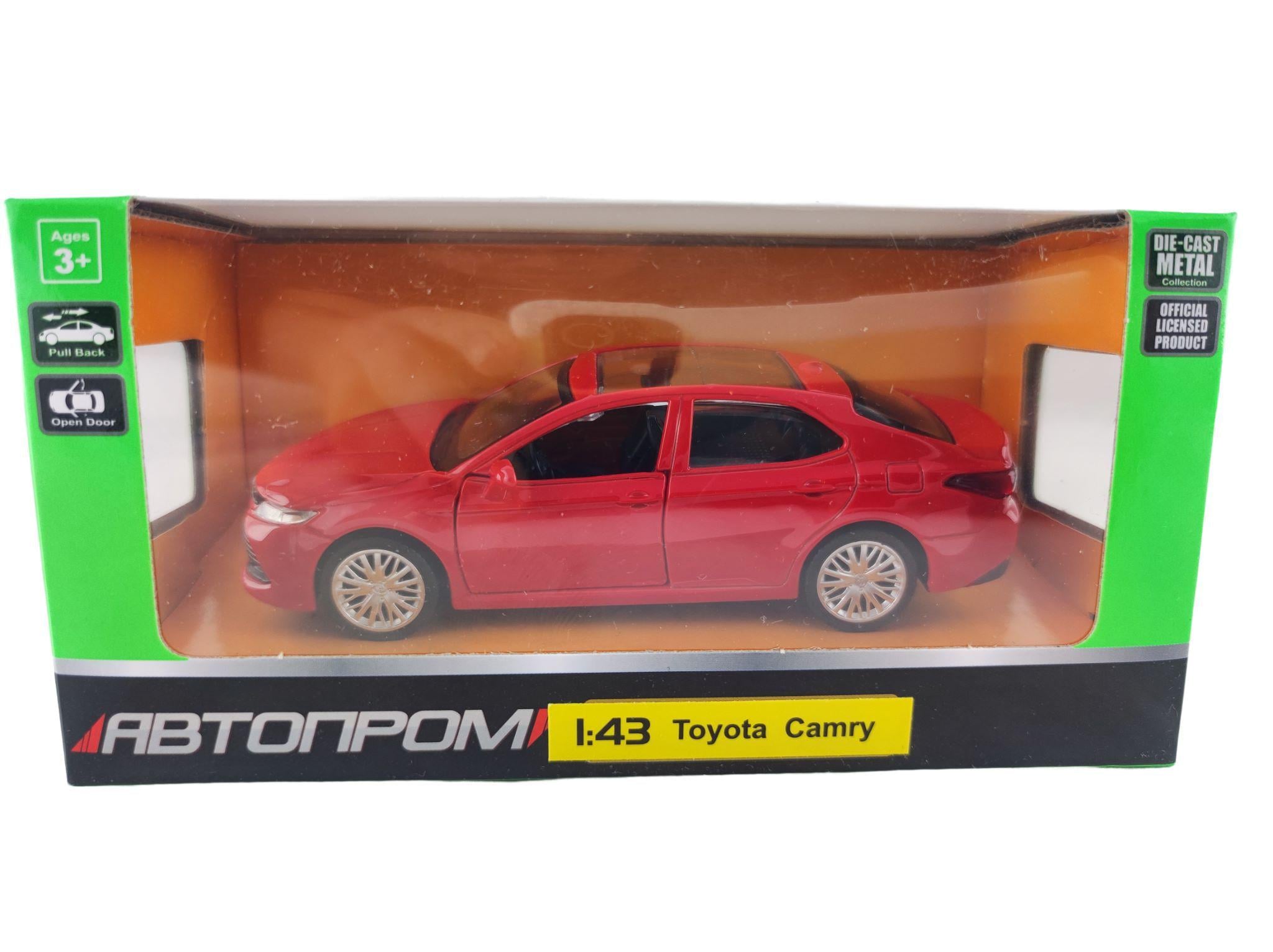 Машинка іграшкова металева Автопром Toyota Camry 70 Червоний (110370-9)