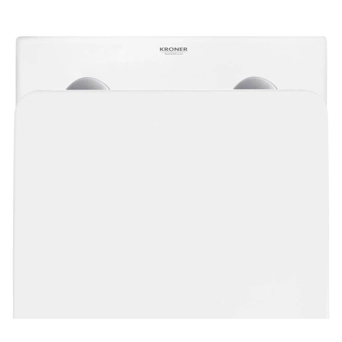 Унитаз подвесной Kroner Eifel WHI483429 Tornado безобедочный с сиденьем Slim Duroplast 300х346 мм Белый (KE483429WHIT) - фото 10 Унитаз подвесной Kroner Eifel WHI483429 Tornado безобедочный с сиденьем Slim Duroplast 300х346 мм Белый (KE483429WHIT) - фото 10