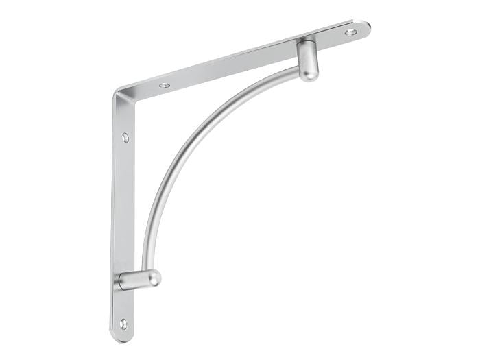 Полкодержатель Giff Scenic 222 мм вогнутий Хром матовый (24949520) Полкодержатель Giff Scenic 222 мм вогнутий Хром матовый (24949520)