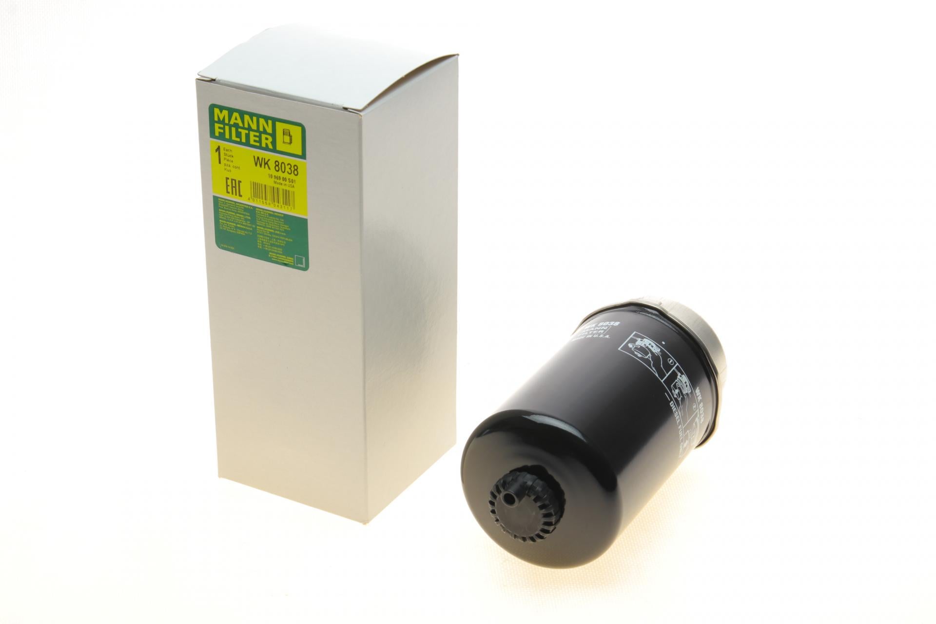 Фильтр топливный Mann-Filter для Land Rover Defender 2,2/2,4Td4 07-16 (WK 8038) Фильтр топливный Mann-Filter для Land Rover Defender 2,2/2,4Td4 07-16 (WK 8038)