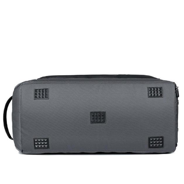 Спортивная сумка с плечевым ремнем для спорта 57x26x30 см Серый (CZYP-751A) - фото 4