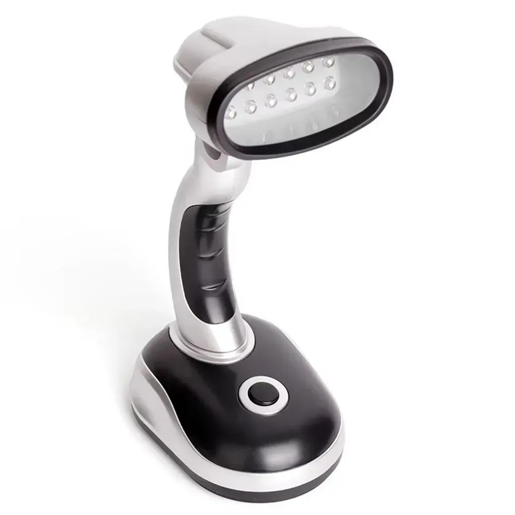 Настольная лампа BL-888-12 LED на батарейках/от сети с DC 12 Вт (234592621)