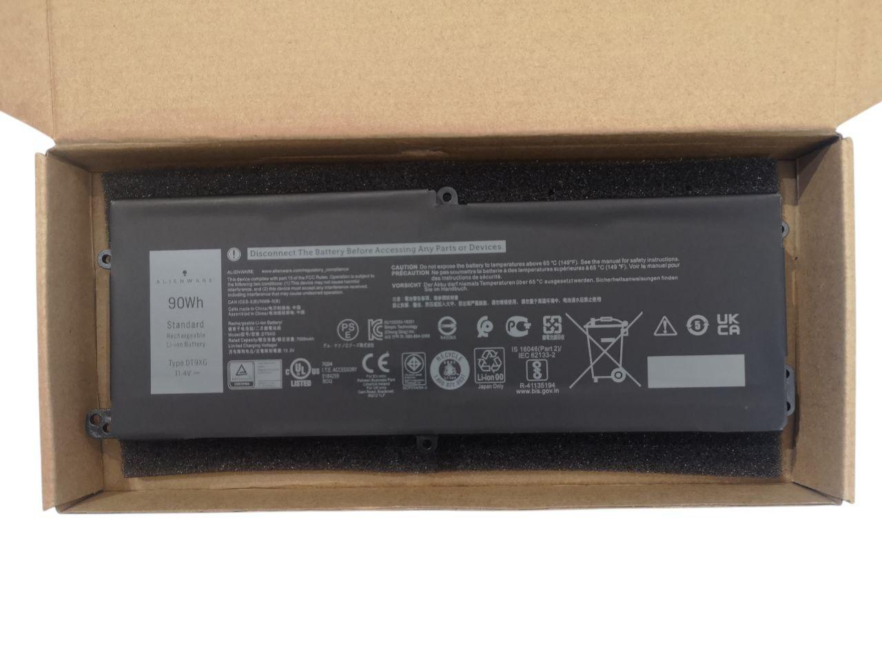 Акумулятор для Dell Alienware Area-51m R1 R2 ALWA51M-1766PB/P38E/07PWXV/ALWA51/MDT9XG 7890 mAh 90Wh (23180159)