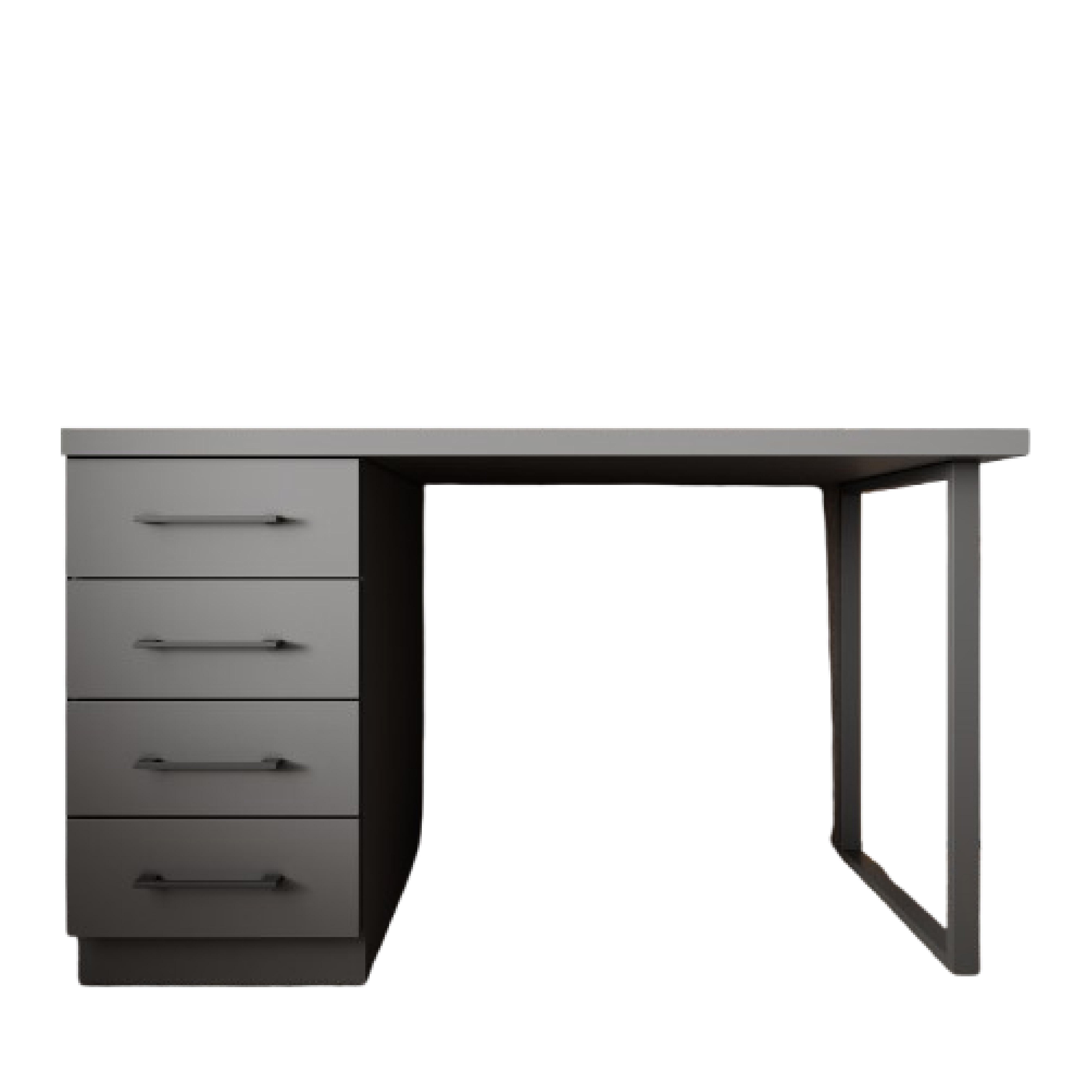 Компьютерный стол Mebellini Торонто лофт 1200x600x770 мм Антрацит (арт.SKEP1000-195) - фото 8 Компьютерный стол Mebellini Торонто лофт 1200x600x770 мм Антрацит (арт.SKEP1000-195) - фото 8