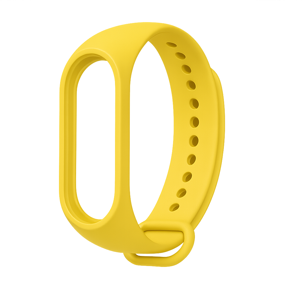 Ремешок для Xiaomi Mi Band 3/4 силиконовый Yellow (2525039355)