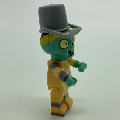 Конструктор міні-фігурка Зомбі з відром Plants vs Zombie 6 см (3234) - фото 3 Конструктор міні-фігурка Зомбі з відром Plants vs Zombie 6 см (3234) - фото 3