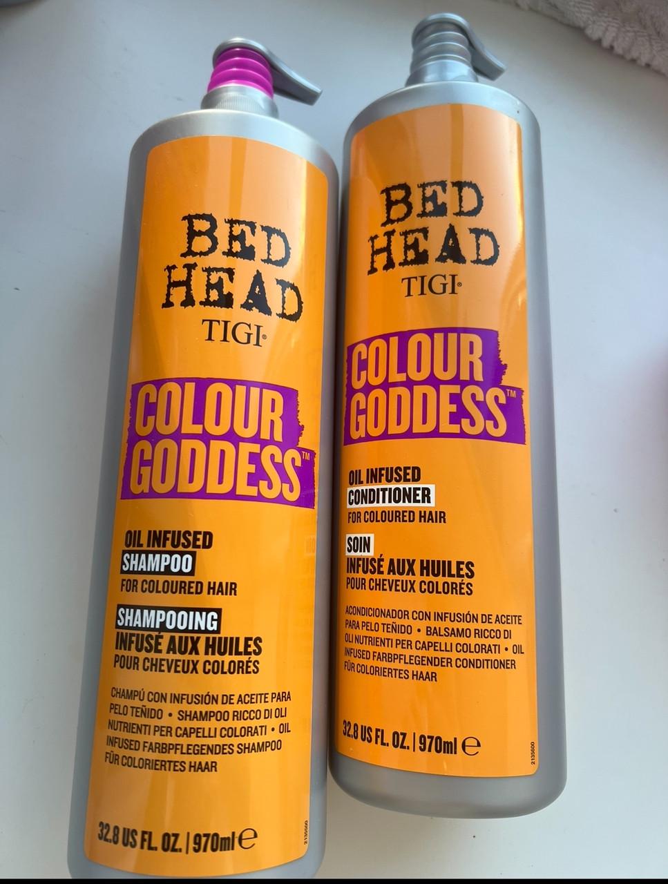 Набор шампунь и кондиционер для окрашенных волос TIGI Bed Head Colour Goddess 2х970 мл
