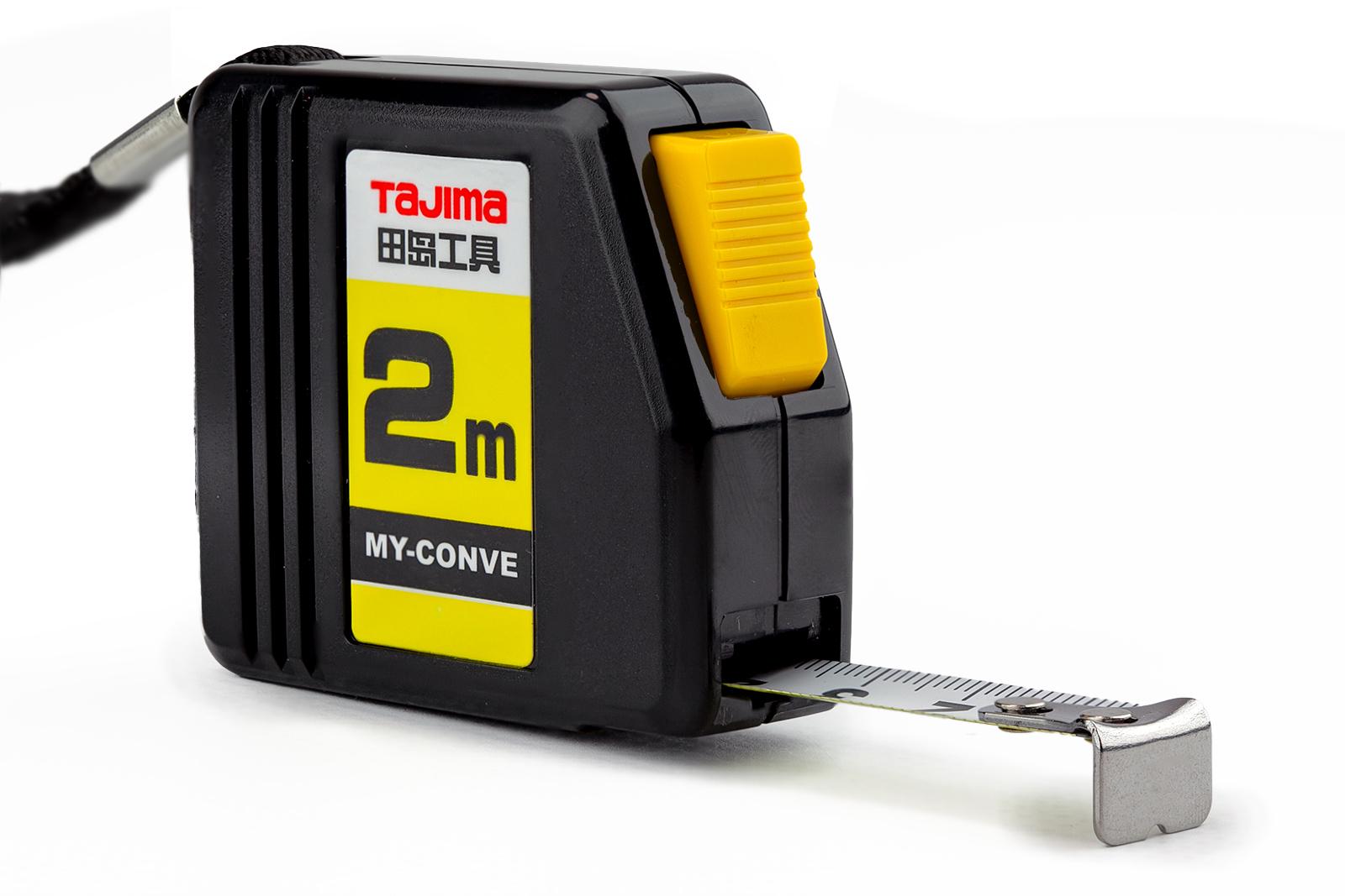 Рулетка строительная Tajima My-conve MY-20 2 м (1001-0143)