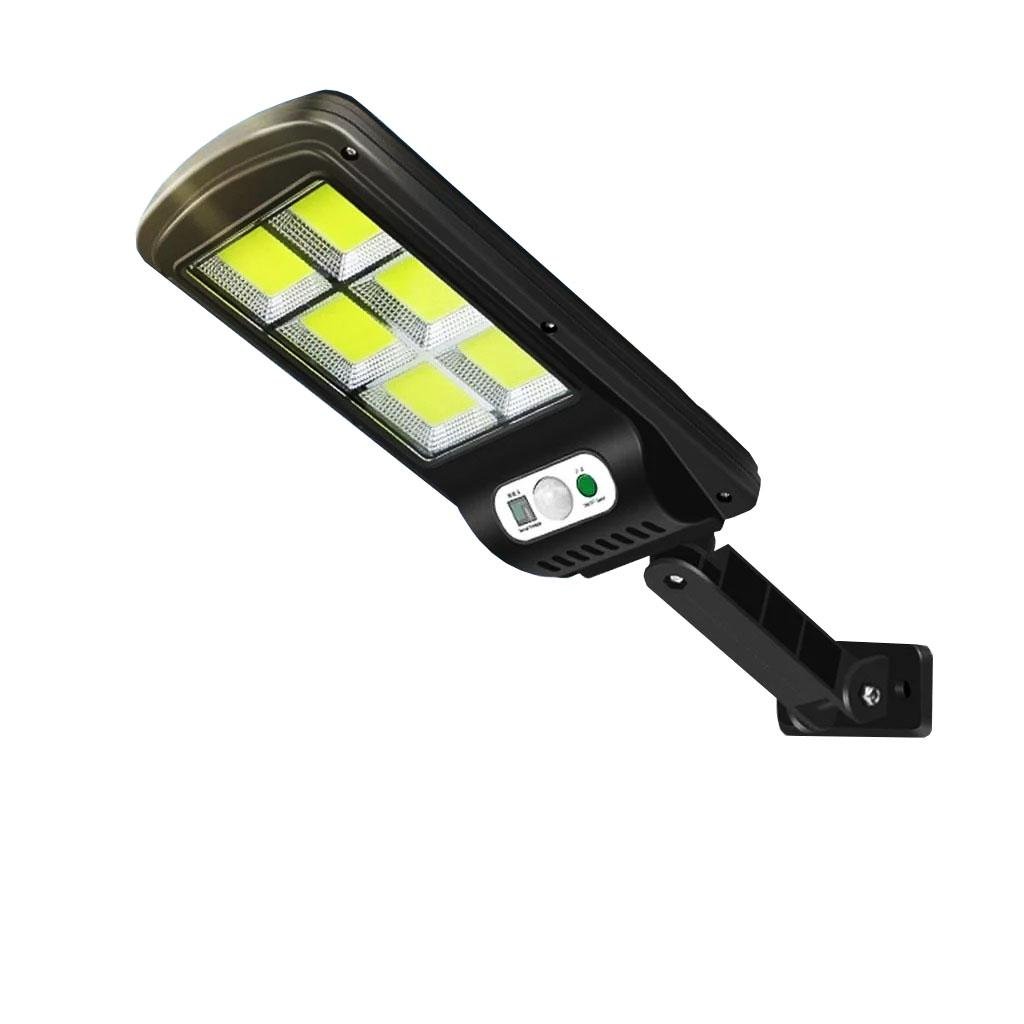 Уличный фонарь с датчиком движения UKC light BK120-6COB IP 65 Черный (7498lmn)