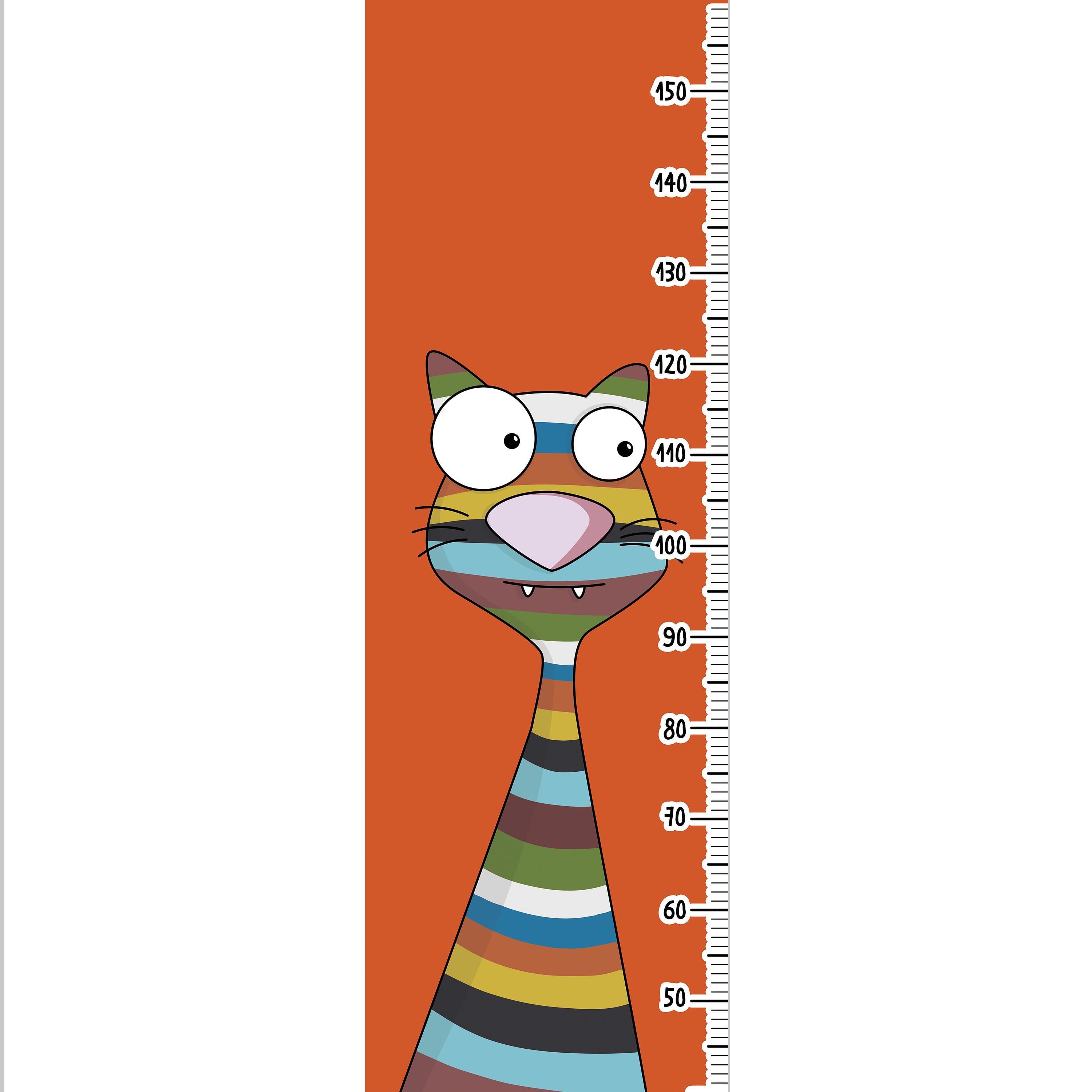 Ростомер WS Wallpaper для детей С котом 40x120 см (7080820204)