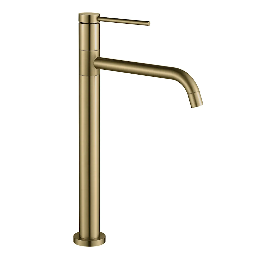 Змішувач для раковини VBI Velaro високий Золотий (VBI-050301GL)