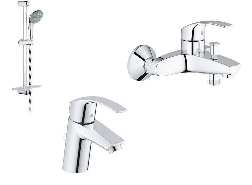 Смеситель GROHE (ГРОЕ) Eurosmart (Евросмарт) для ванны и душа в ванной комнате