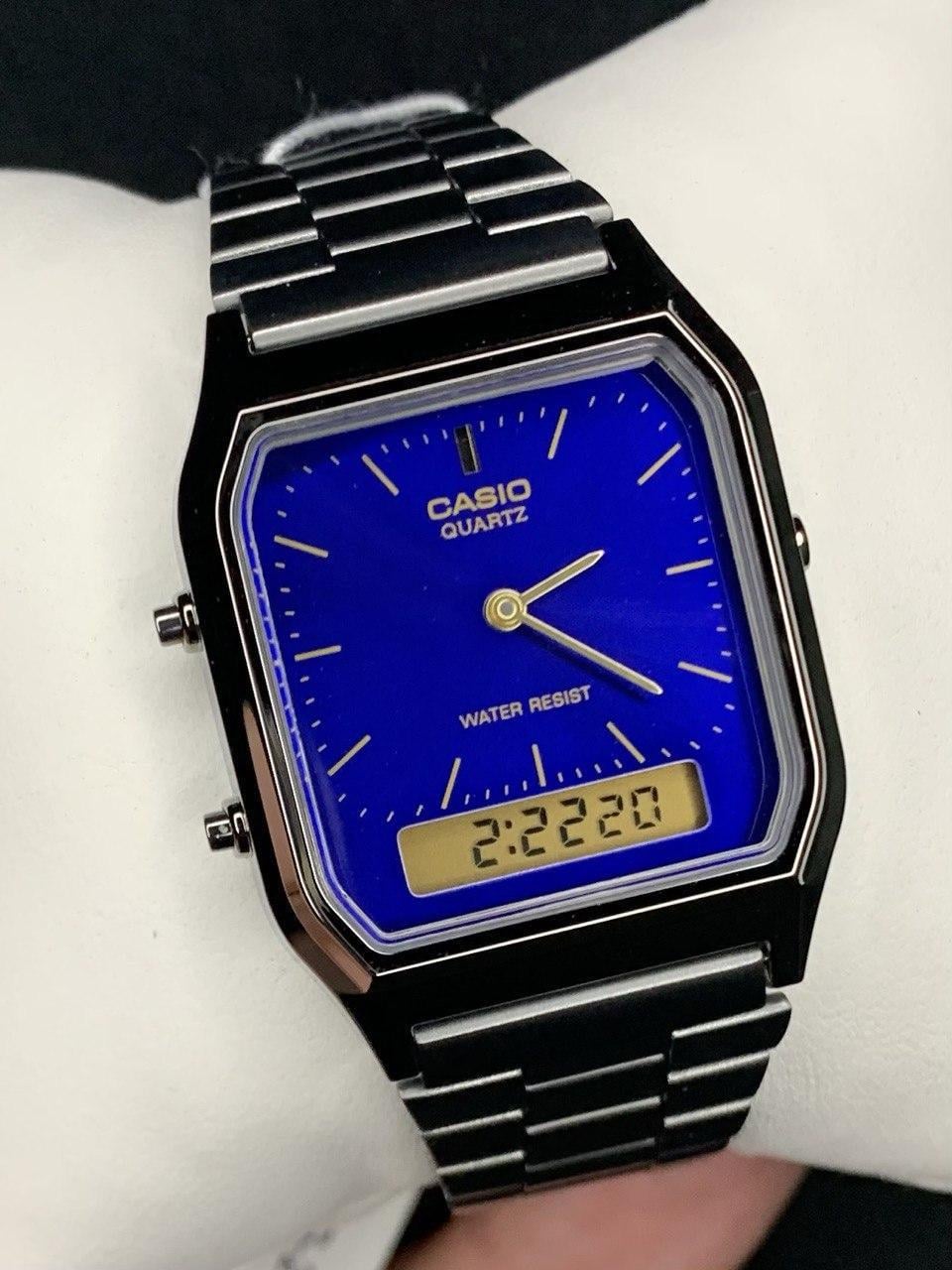 Наручные часы мужские Casio VINTAGE EDGY AQ-230GG-2A Синий (2935785741) Наручные часы мужские Casio VINTAGE EDGY AQ-230GG-2A Синий (2935785741)