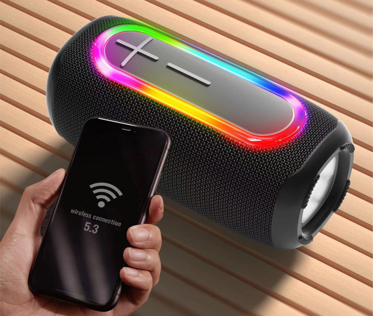 Колонка Bluetooth HOPESTAR с RGB подсветкой (10362) - фото 5 Колонка Bluetooth HOPESTAR с RGB подсветкой (10362) - фото 5