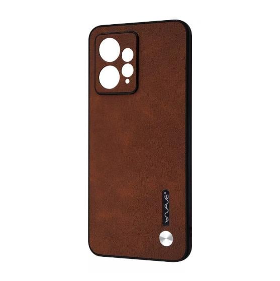 Чехол-накладка для телефона WAVE Leather Case - Xiaomi Redmi Note 12 4G dark brown (508560140)