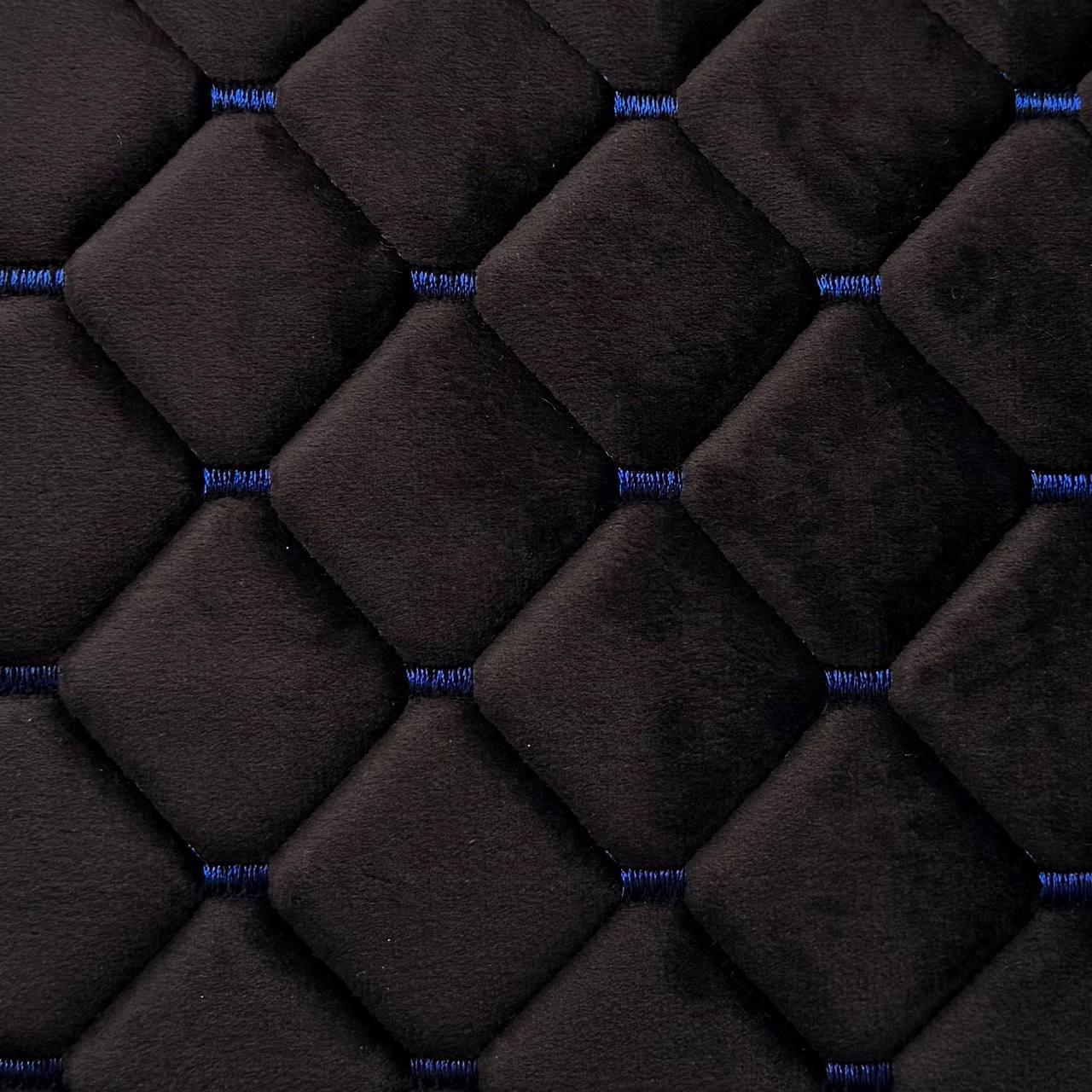 Автоткань велюр на поролоне Kora 1,4 м 1 пог. м Черный (ww-2) Автоткань велюр на поролоне Kora 1,4 м 1 пог. м Черный (ww-2)