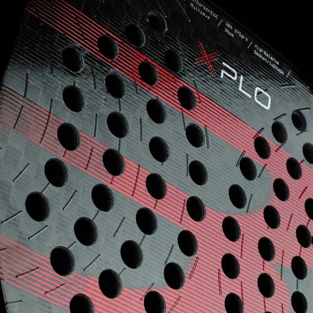 Ракетка для падел-тенниса Bullpadel Xplo 2025 Черно-красный - фото 5 Ракетка для падел-тенниса Bullpadel Xplo 2025 Черно-красный - фото 5