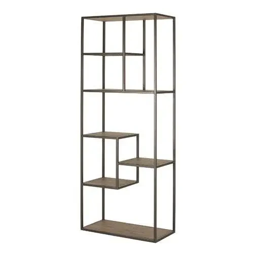 Стелаж Loft NS-1893 з полицями вузький для роботи та кабінету (3075773936)