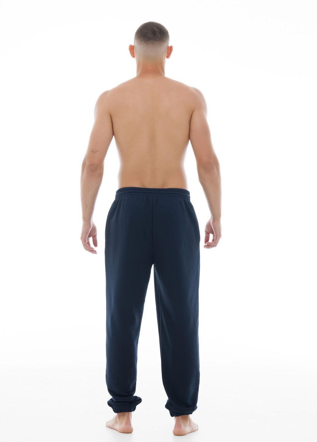 Штаны базовые мужские Наталюкс с карманами трехнитка XL Темно-синий (3715179402441) - фото 4 Штаны базовые мужские Наталюкс с карманами трехнитка XL Темно-синий (3715179402441) - фото 4