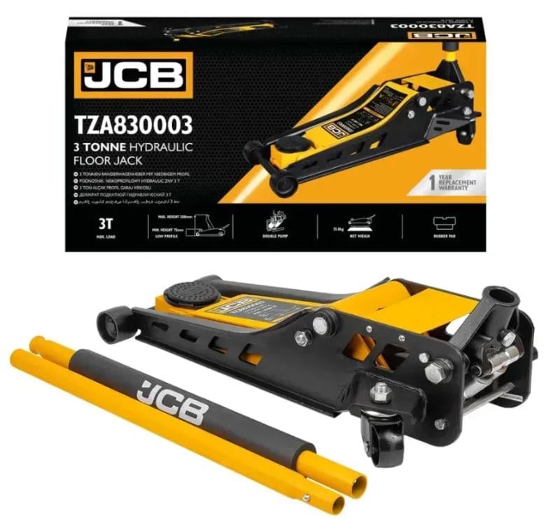 Домкрат подкатной гидравлический JCB Tools TZA830003 3 т Домкрат подкатной гидравлический JCB Tools TZA830003 3 т