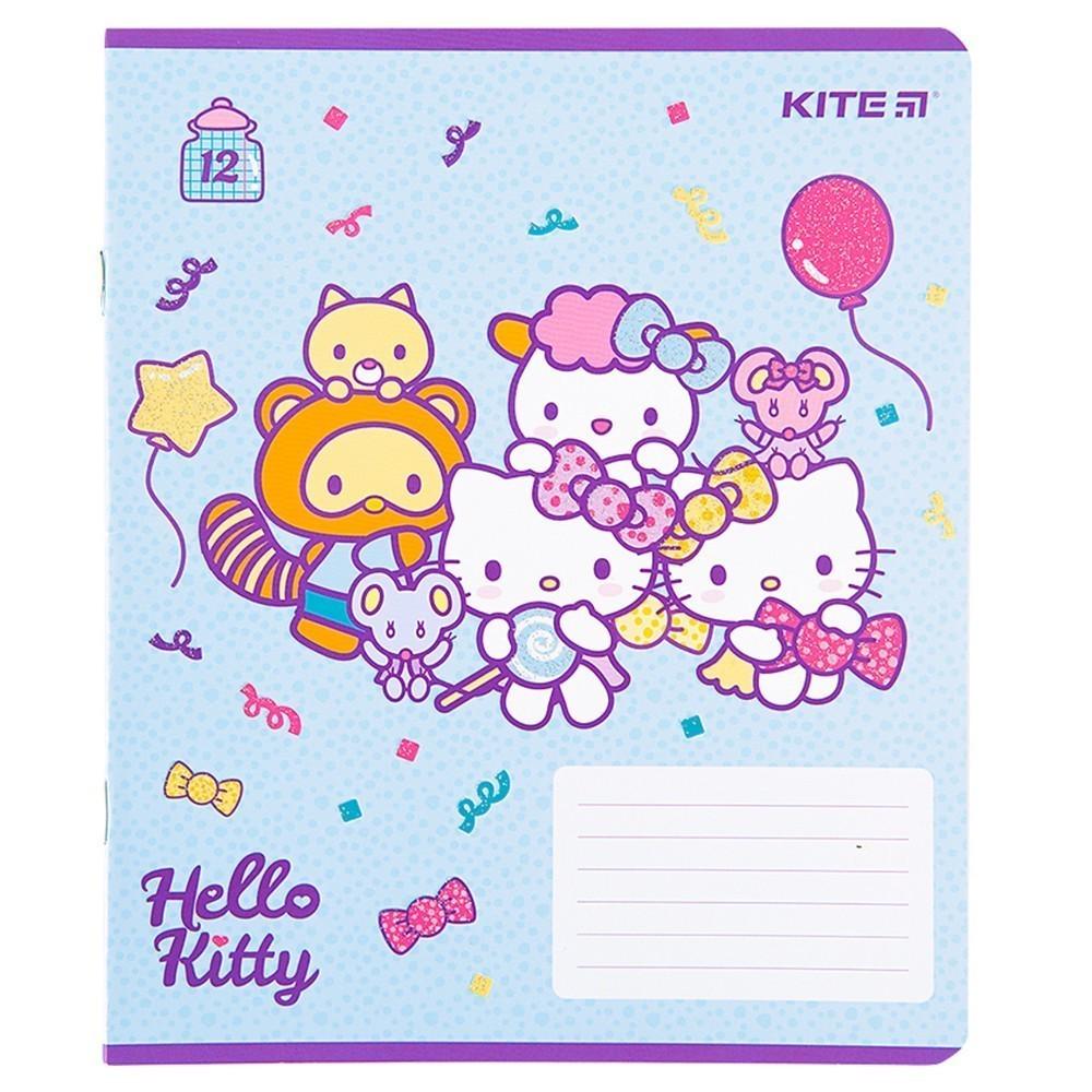 Комплект шкільних зошитів KITE Hello Kitty 12 аркушів 25 шт. (HK22-232_25pcs) - фото 9