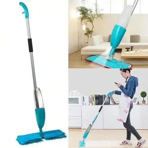 Швабра напольная Healthy Spray Mop с распылителем микрофибра (2079257669) - фото 4