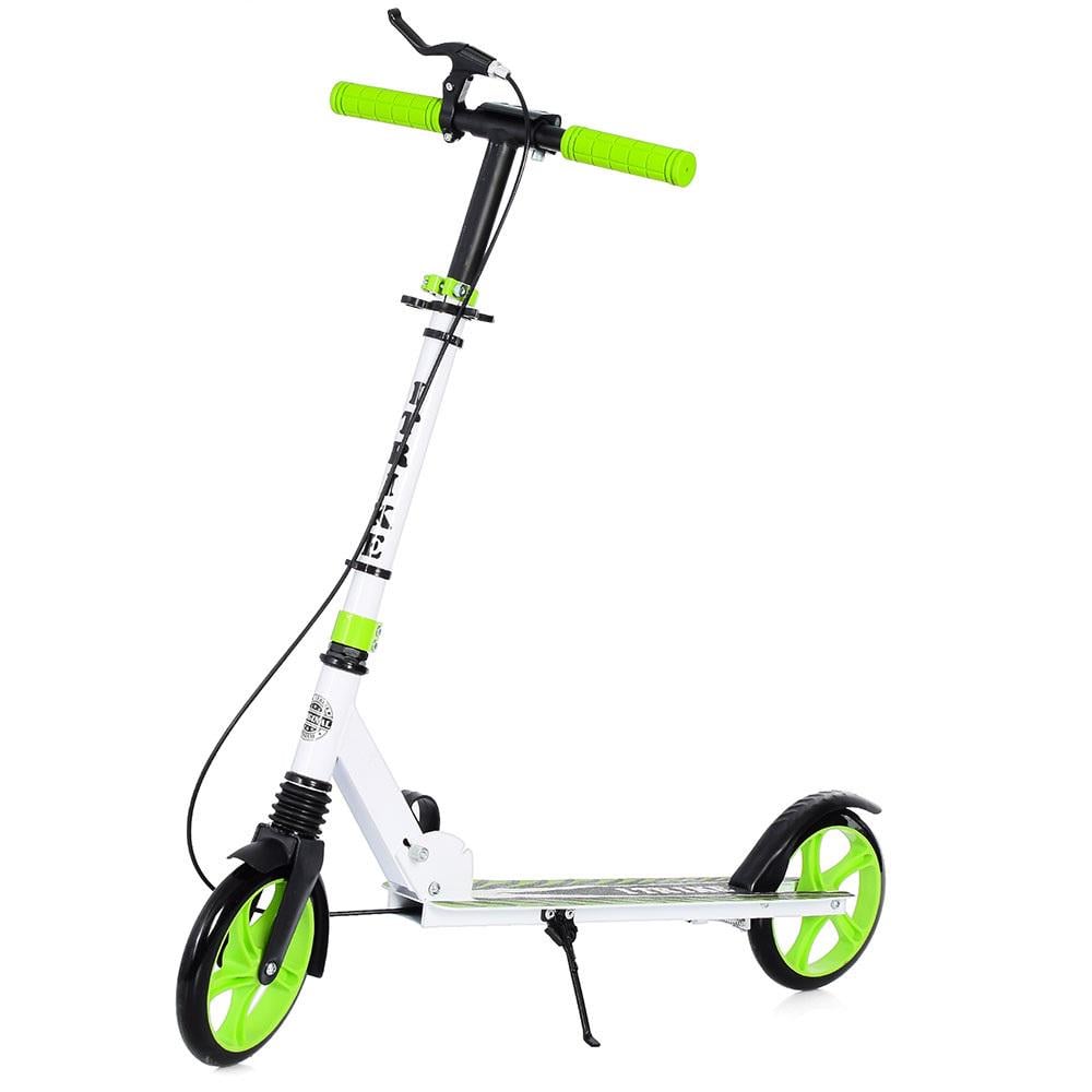 Самокат iTrike SR 2-049-1-WGR Белый/Зеленый