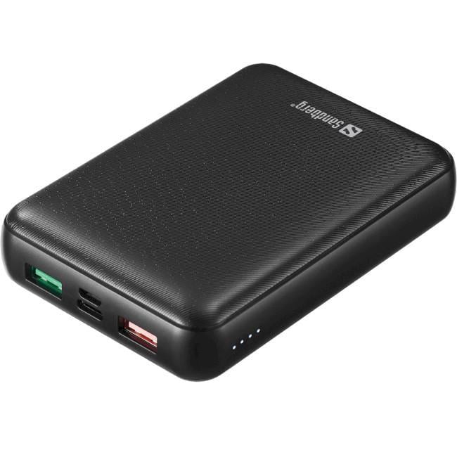 Повербанк Sandberg USB-C PD 45 Вт 15000 mAh Черный (605746)