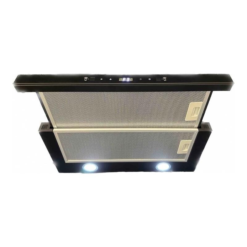 Витяжка Luxor Forte F 60 Intellect BK 1450 m3 LED Чорний (236)