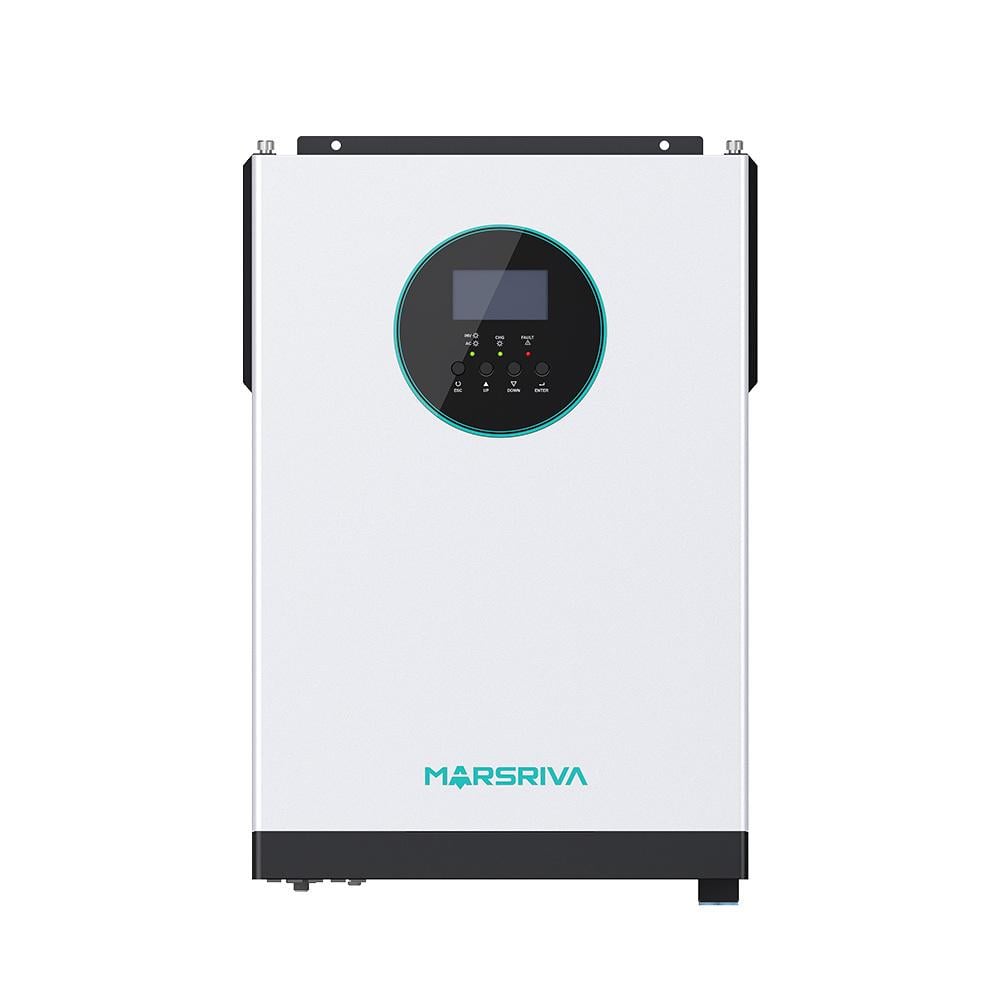 Інвертор для сонячних батарей MARSRIVA MR-SPF5000-II 5000 Вт 48 В (f0669f98) Інвертор для сонячних батарей MARSRIVA MR-SPF5000-II 5000 Вт 48 В (f0669f98)