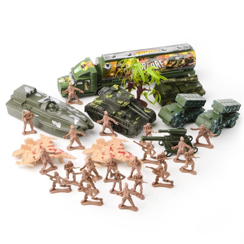 Игровой набор Солдатики с бронемашинами (ID254)