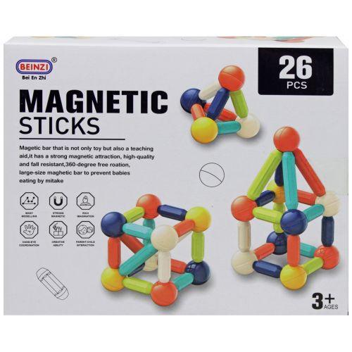 Конструктор магнітний MAGNETIC STICKS 26 деталі (229702)