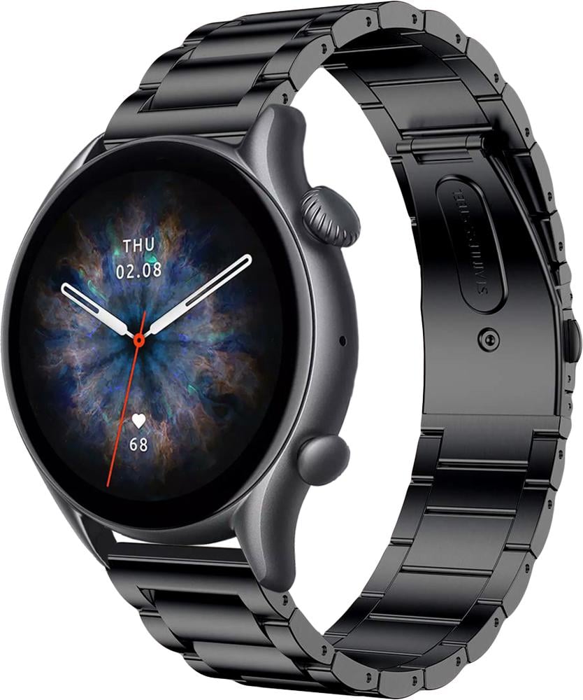 Браслет металлический Shape для Amazfit GTR 3 Black (25288-2B)