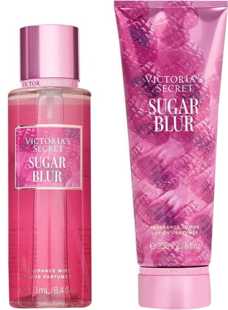 Подарунковий набір Victoria's Secret Sugar Blur спрей 250 мл та лосьйон 236 мл (18804358)