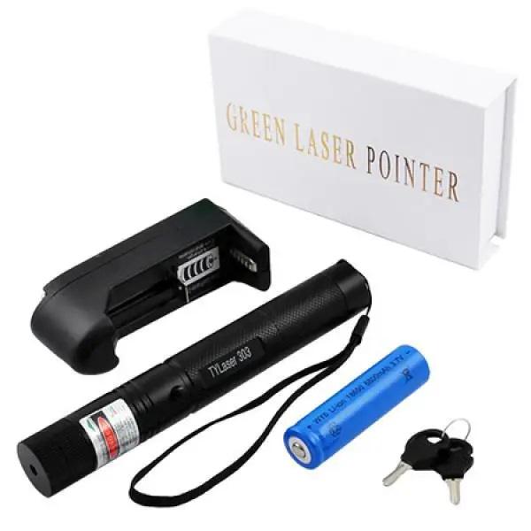 Лазерная указка Green Laser 303 портативная зелено-лучевая эффективная осветительная (2079257986) - фото 5